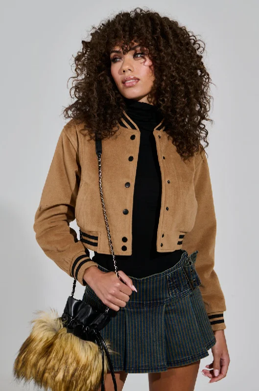 women's coats with sheer overlaysDAVIE EVERYDAY BOMBER