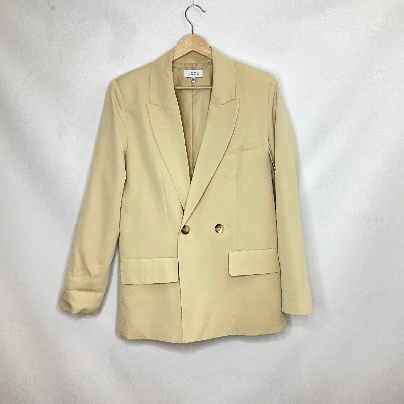 women's down coatsTan Blazer Cmc, Size Xs