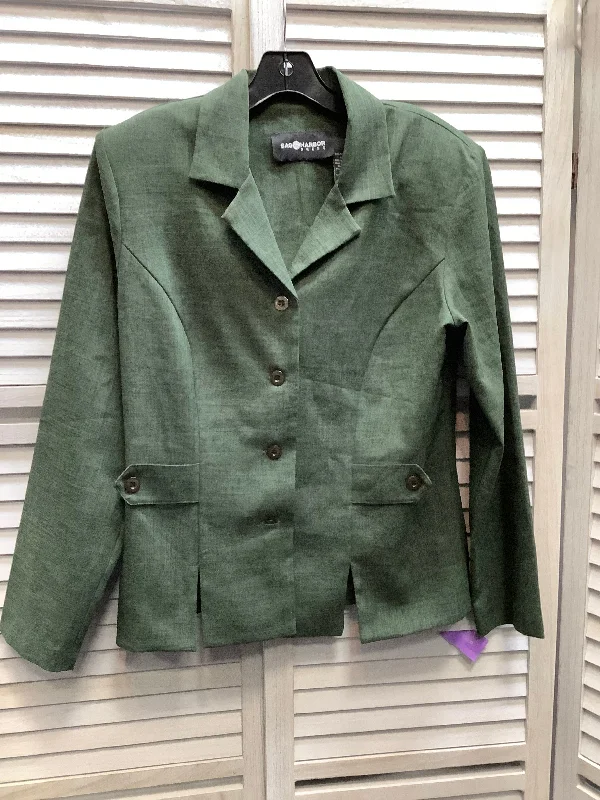 women's coats for pear-shaped bodiesGreen Blazer Sag Harbor, Size 10