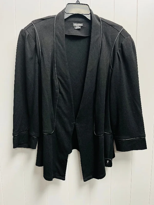 women's coats for casual FridaysBlack Blazer City Chic, Size Xl