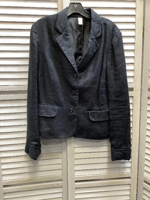 women's coats with cinched waistsBlack Blazer Old Navy, Size L