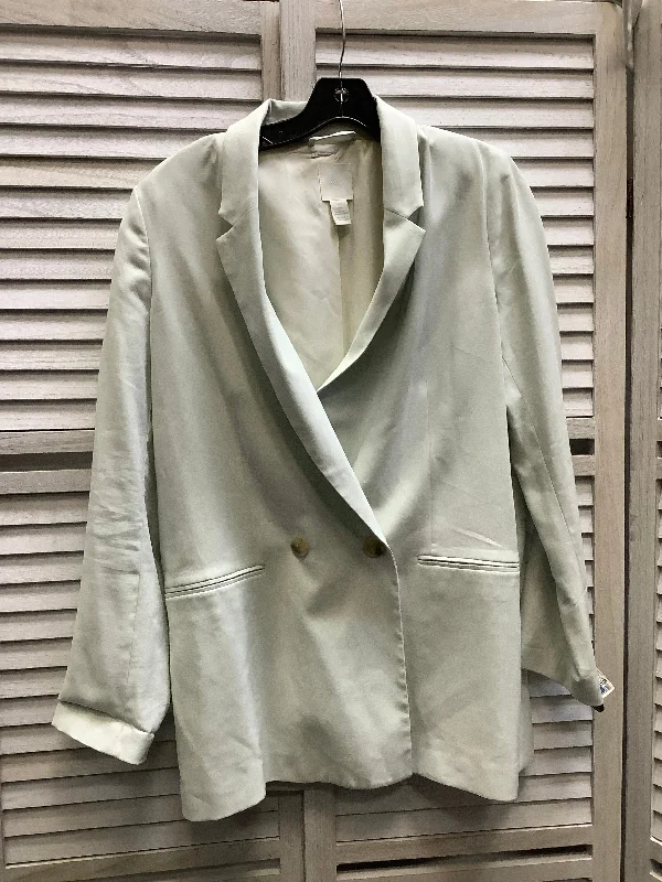 women's coats with velvet finishesSeafoam Blazer H&m, Size S