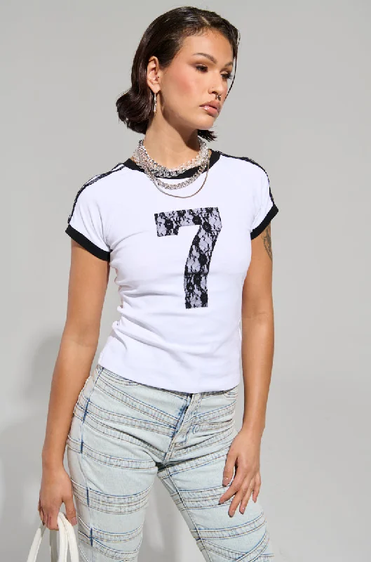 luxury women's topsYOU KNOW IT BABY TEE