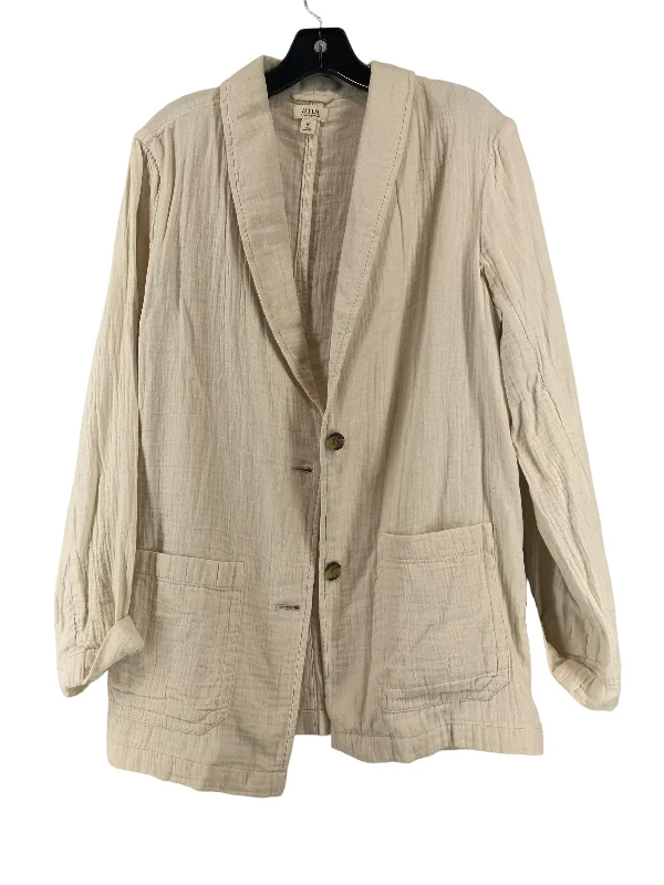 women's coats for cozy nights inBeige Blazer Ana, Size M