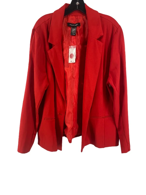 women's coats for winter weddingsRed Blazer Ashley Stewart, Size 20