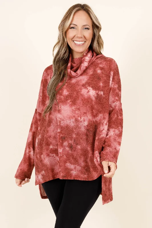 women's tops in solid colorsTouches My Soul Top, Cabernet