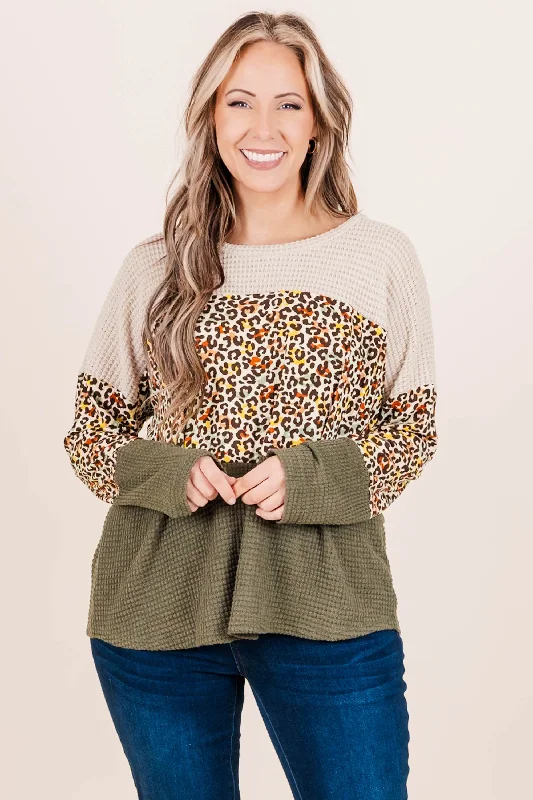 women's tops for those who seek both style and comfortResting Peacefully Top, Beige