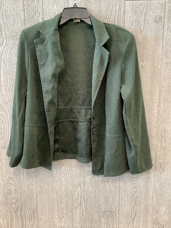 women's coats for smart casual looksGreen Blazer Notations, Size L