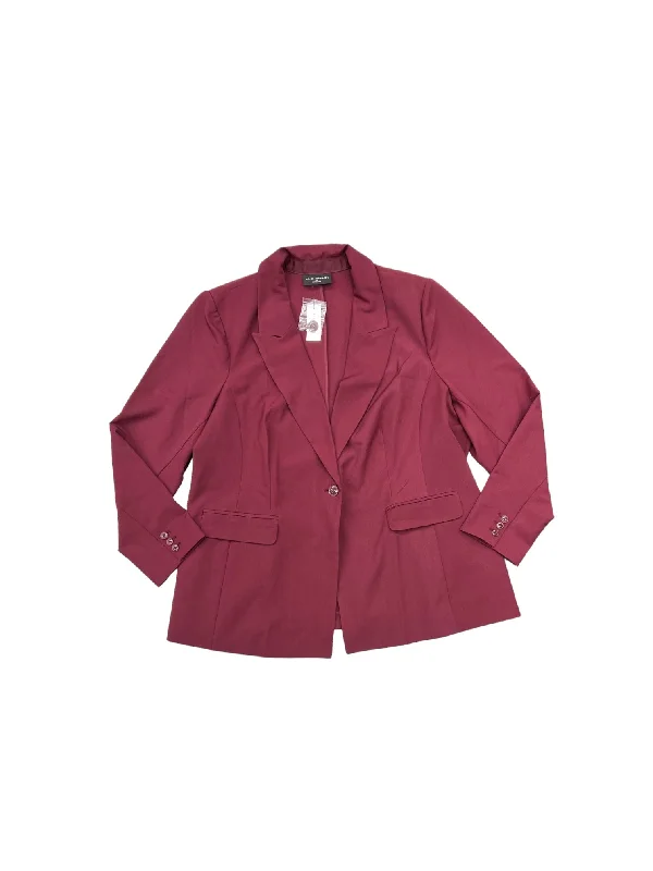 women's coats for those who love to experiment with fashionRed Blazer Lane Bryant, Size 24