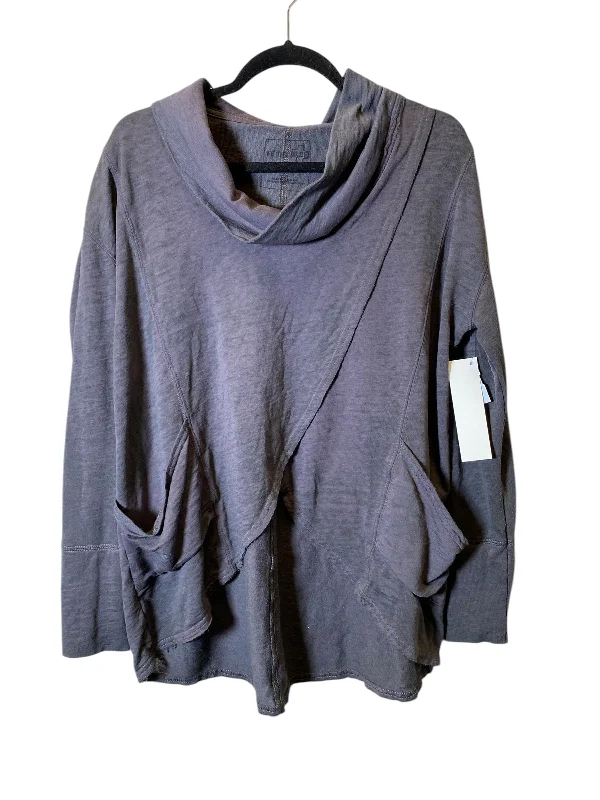 women's tops for creating capsule wardrobesTop Long Sleeve By We The Free In Grey, Size: S