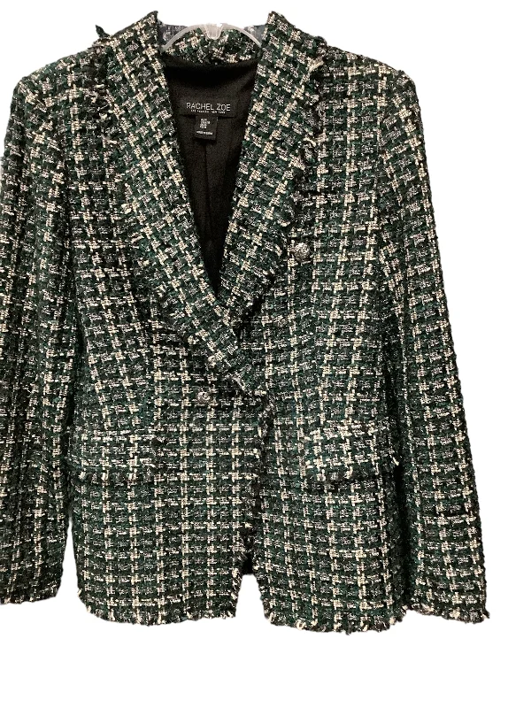 women's coats for rainy weatherGreen Blazer Rachel Zoe, Size M