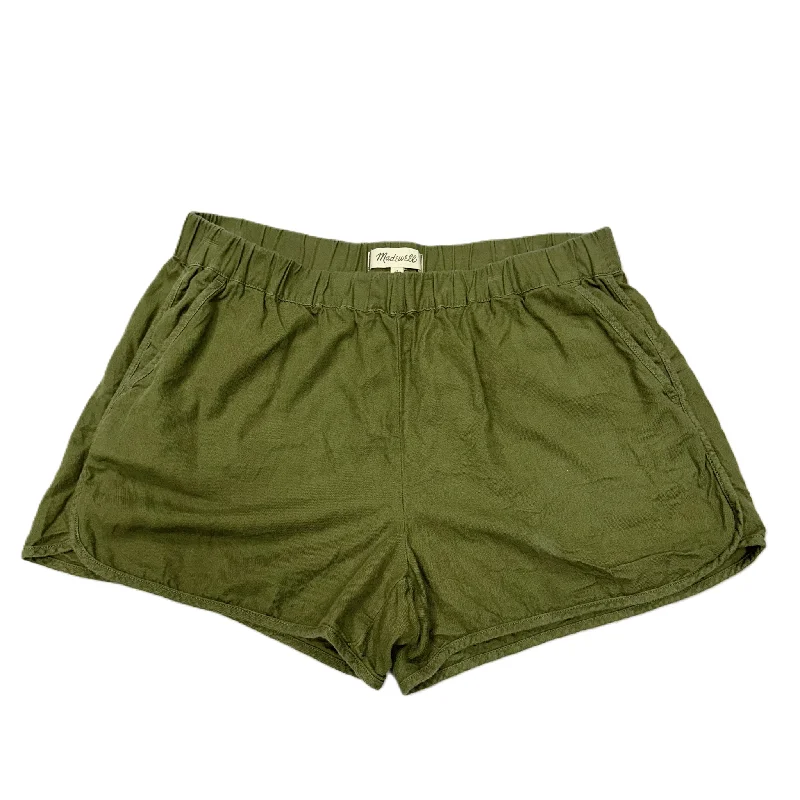 women's high-waisted shortsGreen Shorts By Madewell, Size: M