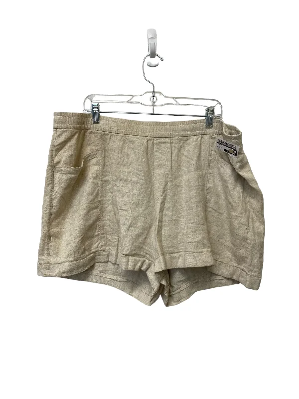 women's relaxed-fit shortsTan Shorts Old Navy, Size Xl