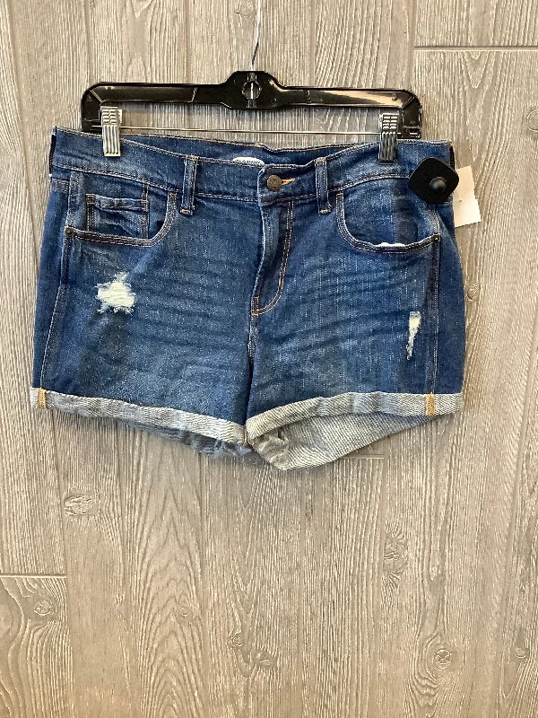 women's patterned shortsBlue Denim Shorts Old Navy, Size 8