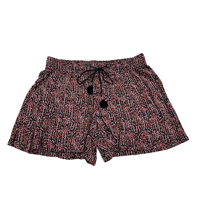 women's wool shortsBlack & Pink Shorts By Loft, Size: S