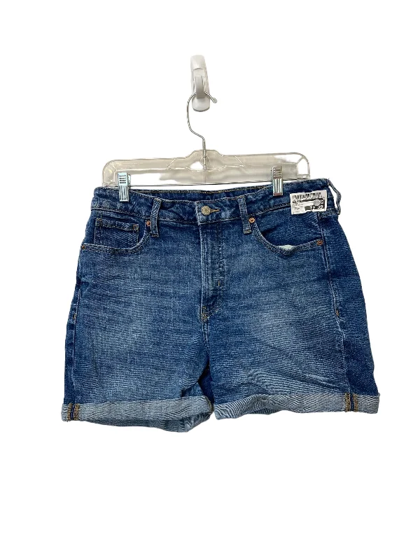 women's button-fly shortsBlue Denim Shorts Old Navy, Size 12