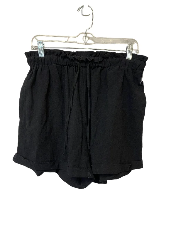 women's above-the-knee shortsBlack Shorts Shein, Size Xl