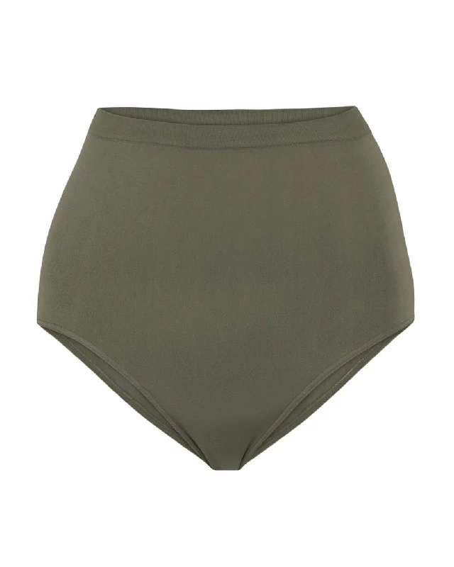 UV-Protective Female SwimwearTRANQUIL Bikini Bottoms | Olive