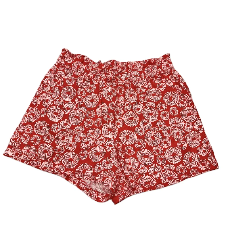 women's formal shortsRed & White Shorts By Loft, Size: S