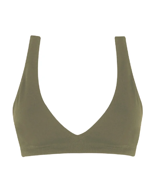 Pants Female SwimwearGRACEFUL Bikini Bra Top | Olive