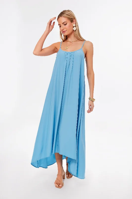 women's maximalist dressesBlue Laney Maxi Dress