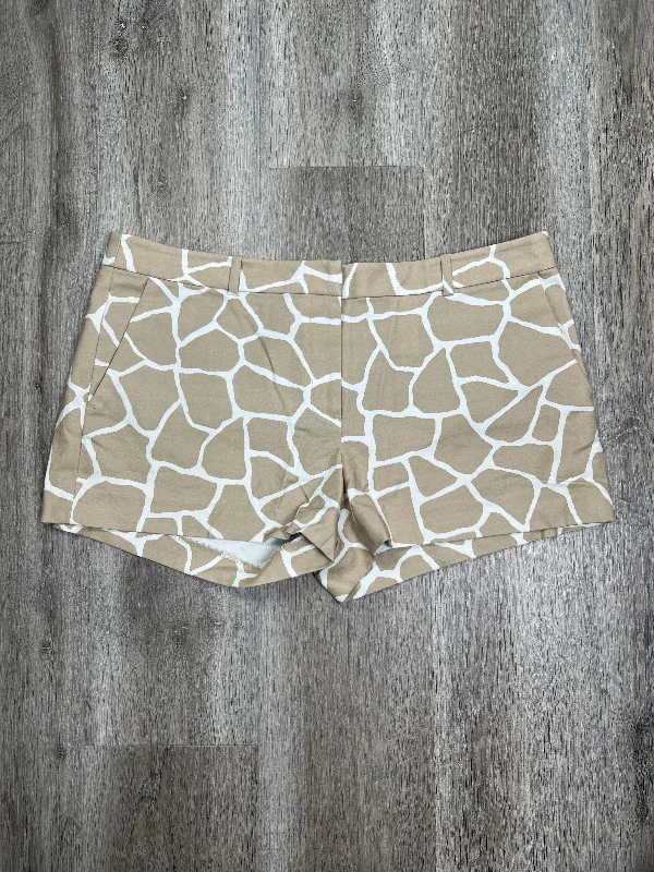 women's patterned shortsAnimal Print Shorts Michael By Michael Kors, Size L