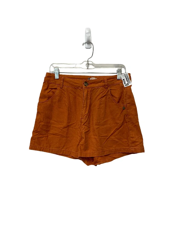 women's handmade shortsOrange Shorts Roxy, Size L