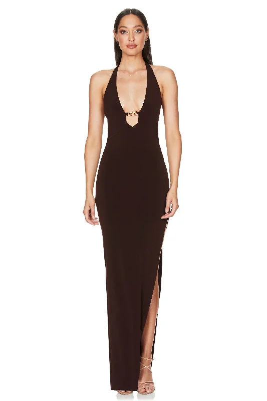 women's midi dressesALYSSA CHAIN MAXI DRESS