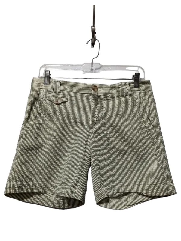 women's relaxed-fit shortsStriped Pattern Shorts Banana Republic, Size Xs