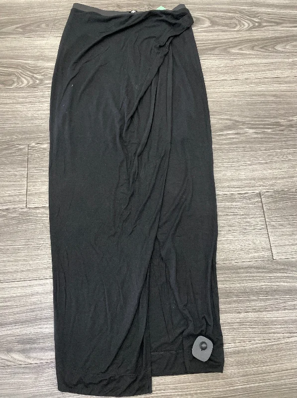 women's satin skirtsBlack Skirt Maxi Banana Republic, Size S