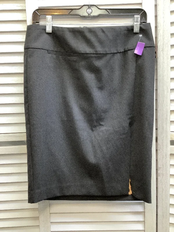 women's crochet skirtsBlack Skirt Midi Express, Size 4