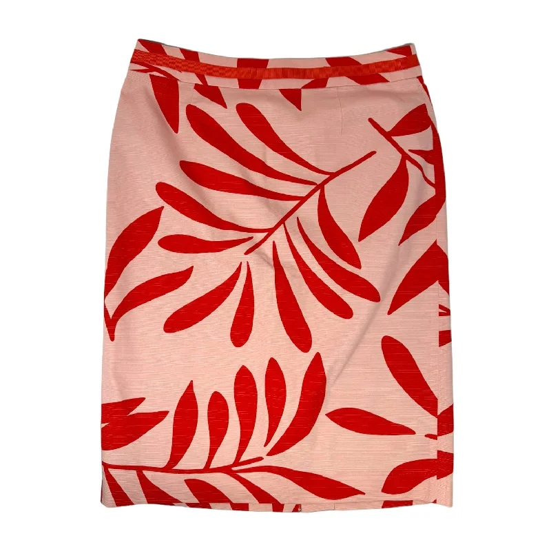 women's high-performance dressy skirtsMid-Rise Knee-Length Printed Pencil Skirt Boden, Size 6