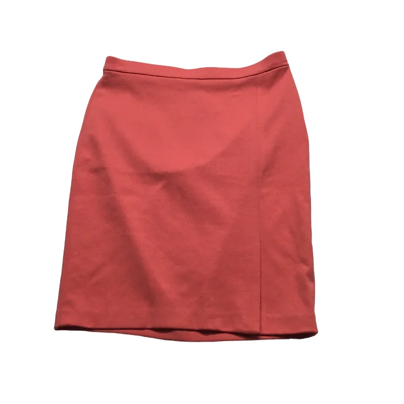 women's elastic-waisted skirts for pregnancyOrange Skirt Mini & Short Limited, Size Xs