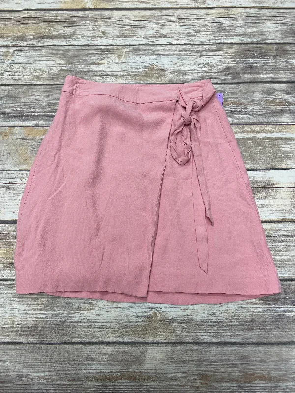 women's pencil pleat skirtsPink Skirt Mini & Short Loft, Size 0