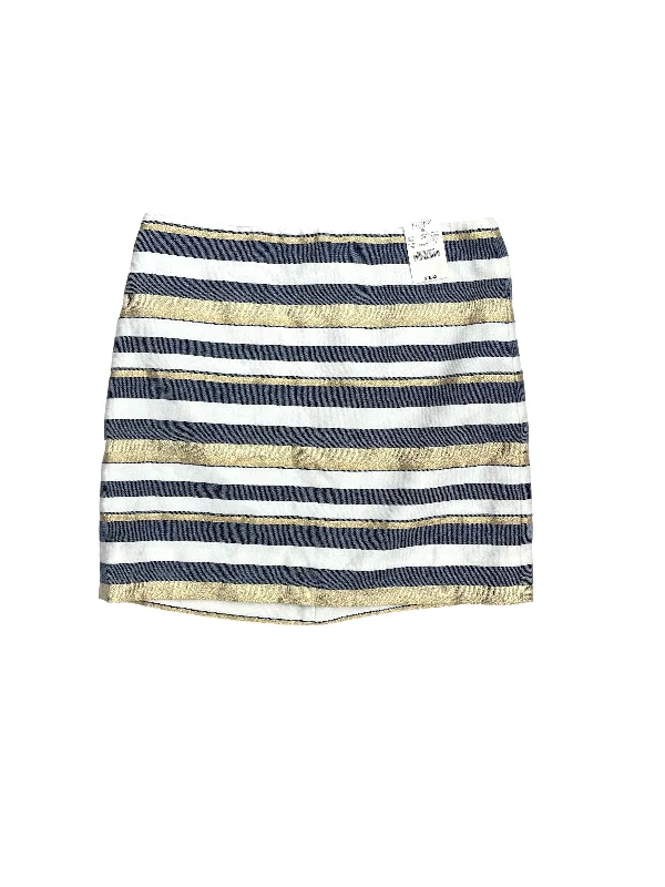 women's tulip skirtsStriped Pattern Skirt Midi J. Crew, Size 2