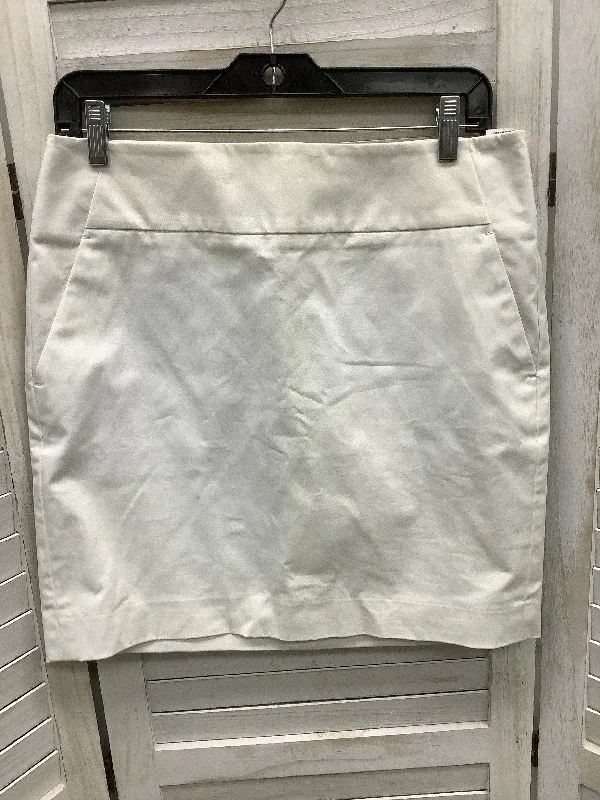 women's pencil skirtsWhite Skirt Midi Ann Taylor, Size 6