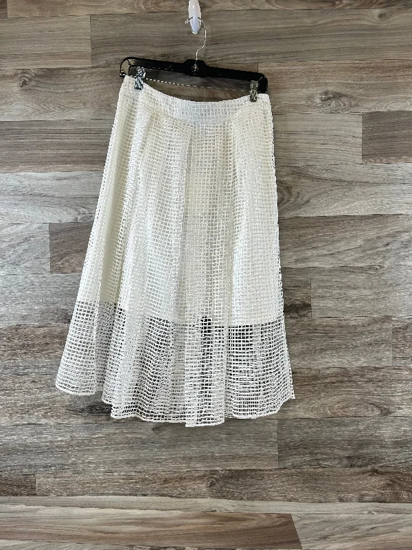 women's crochet skirtsWhite Skirt Midi Who What Wear, Size 8