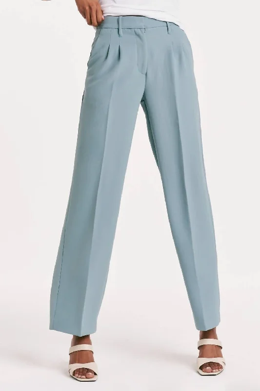 women's retro pantsAdelaide Effortless Trouser In Blue