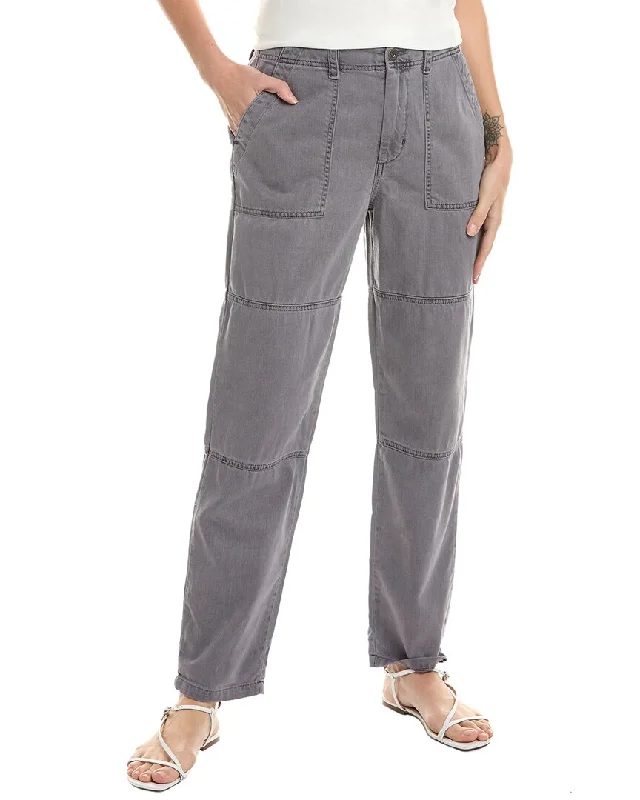 women's petite pantsBella Dahl Rolled Patch Pant