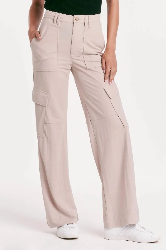 women's zipper pantsCairo Pant In Tan