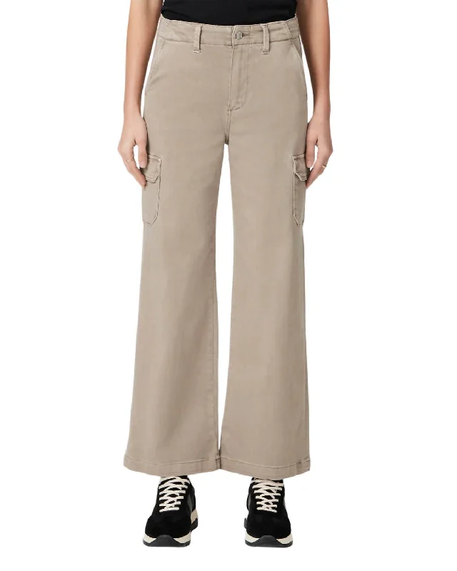 women's cargo pantsCarly Cargo Pant In Vintage Moss Taupe