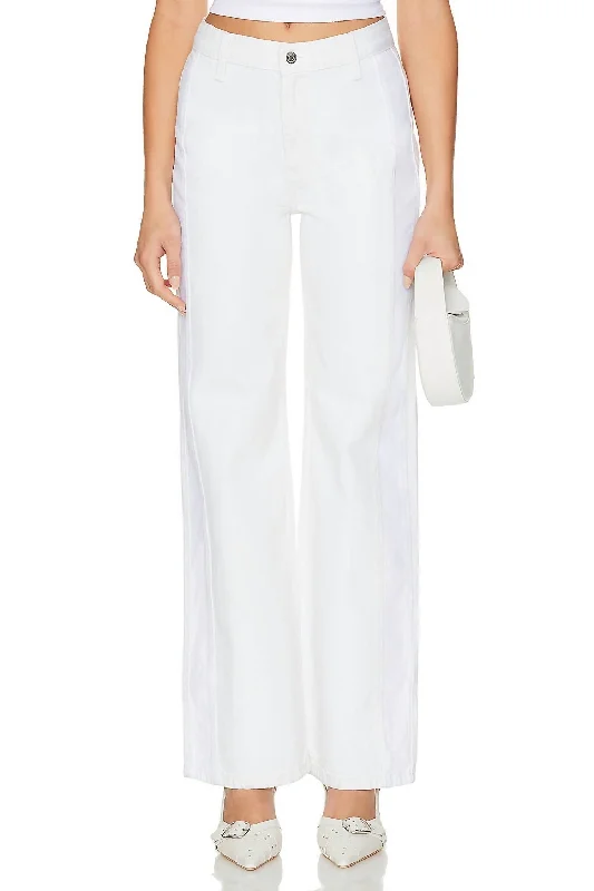 women's tall pantsDayton Two Tone Trouser In White Light