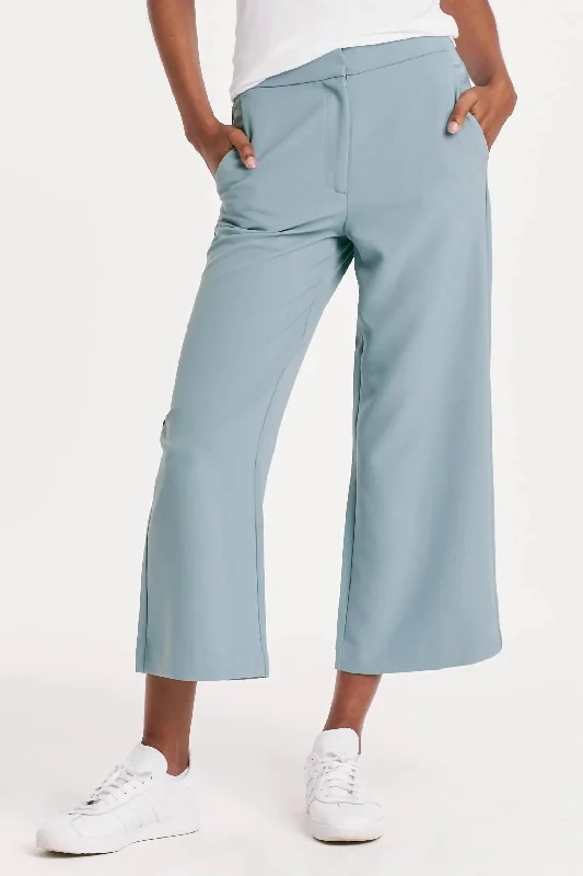 women's embroidered pantsDenali Trouser In Blue