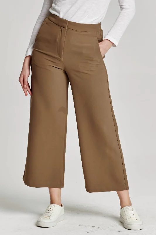 women's chic pantsDenali Trouser In Brown