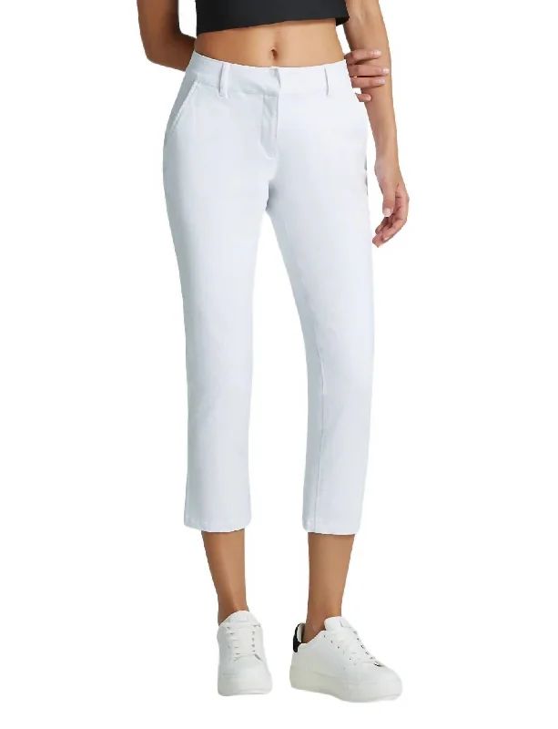 women's linen pantsDo It All Denim Trousers In White