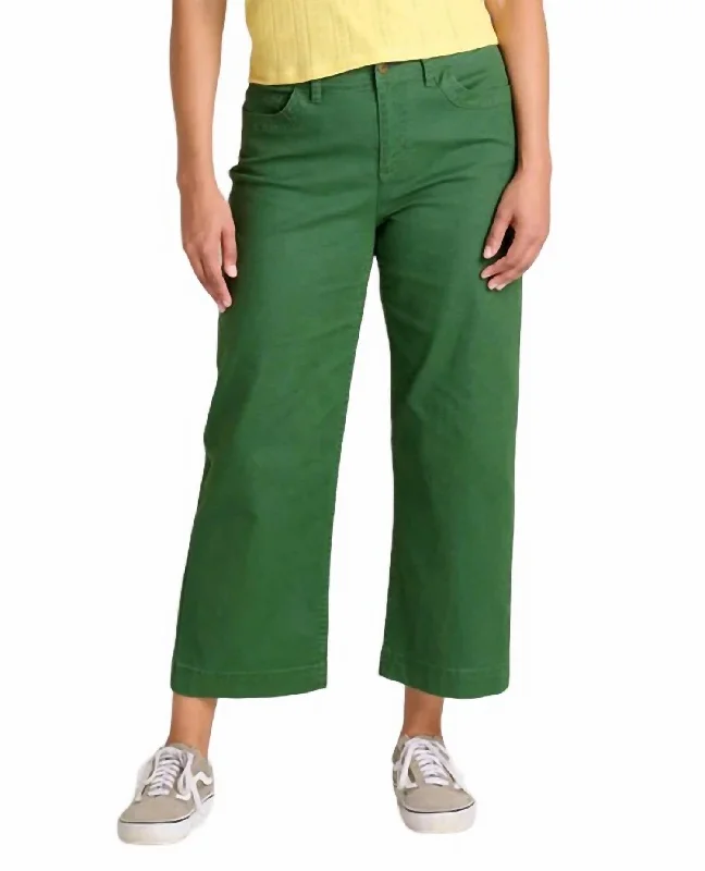 women's convertible pantsEarthworks Wide Leg Pants In Pasture