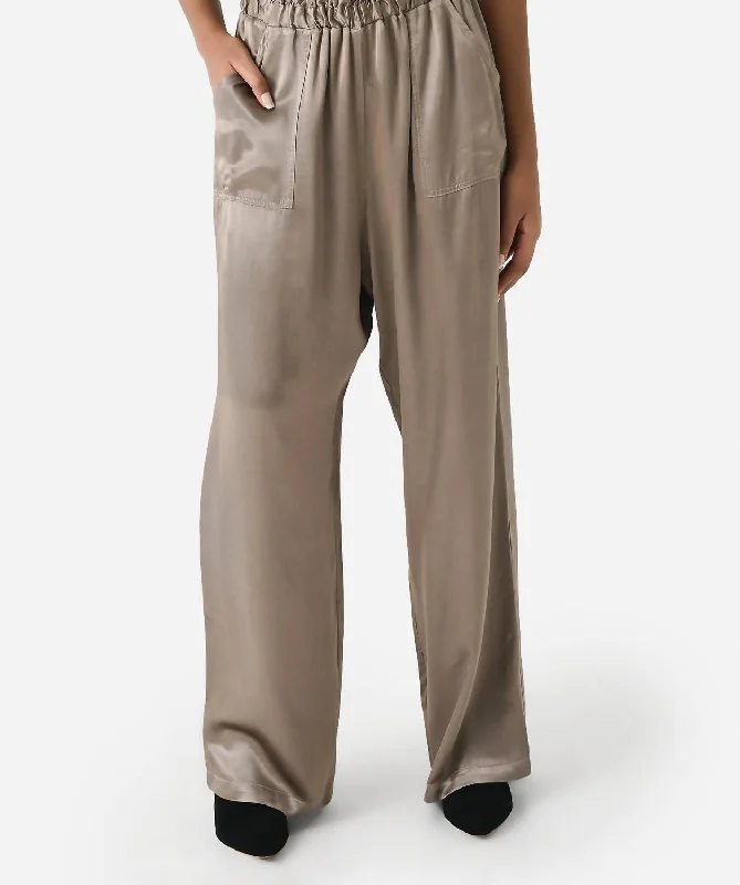 women's bridal pantsGrayson Pant In Heather Charcoal