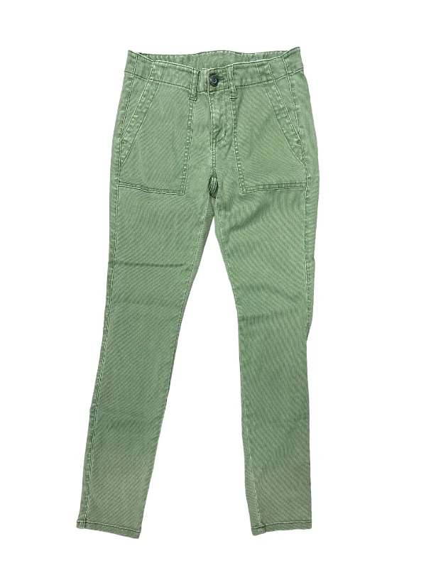 women's slim-fit pantsPants Corduroy By Cabi In Green, Size: 4