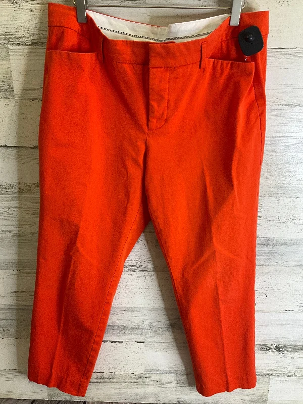 women's cargo pantsPants Cropped By Stylus In Orange, Size: 14