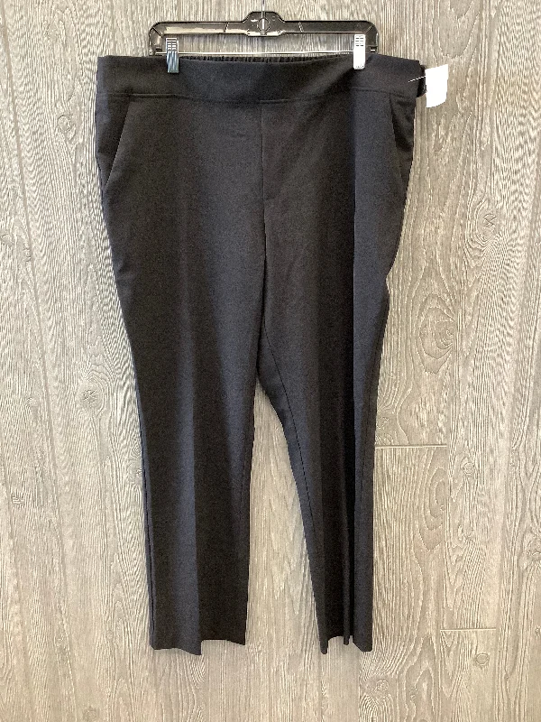 women's satin pantsPants Dress By Time And Tru In Black, Size: 20